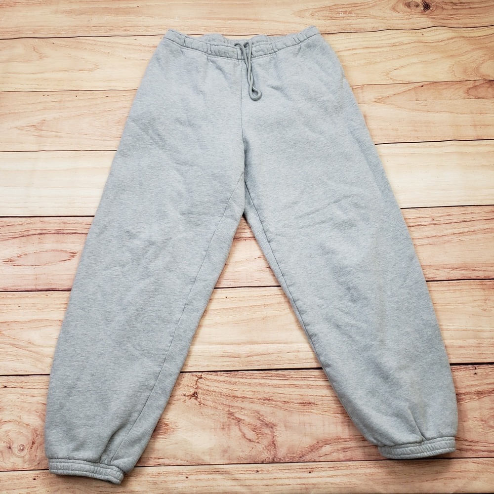 Aritzia Tna Cozy Sweatpants Womens Medium‎ Gray Pants Joggers Fleece Adult M